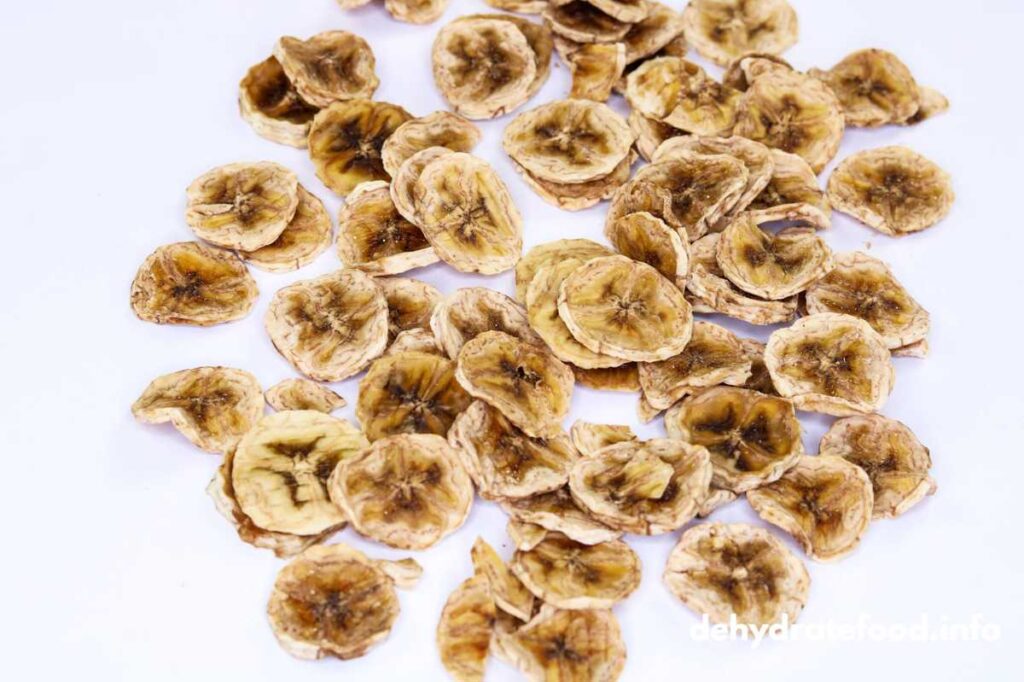 dehydrated bananas